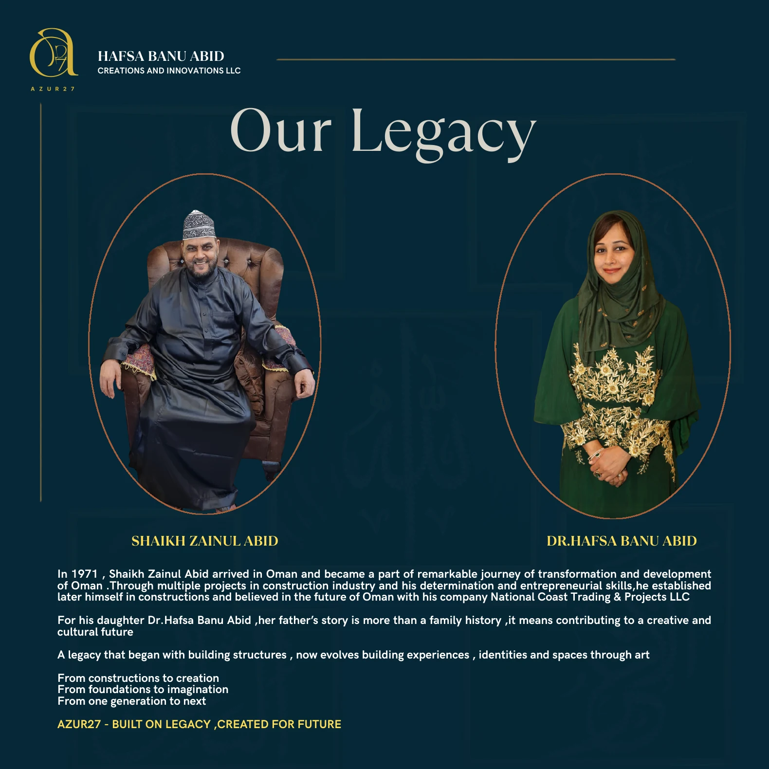 Our Legacy