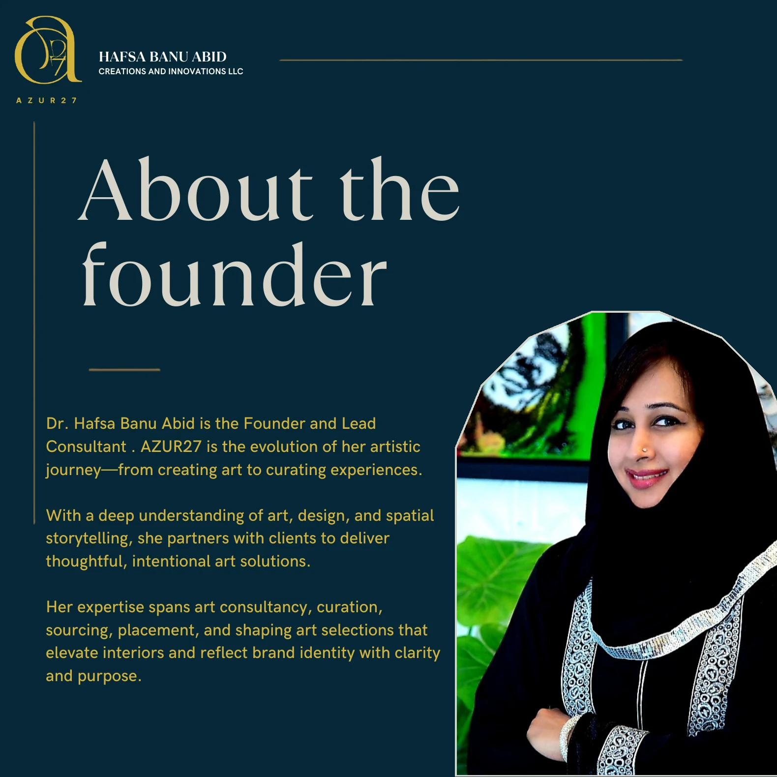 About the founder