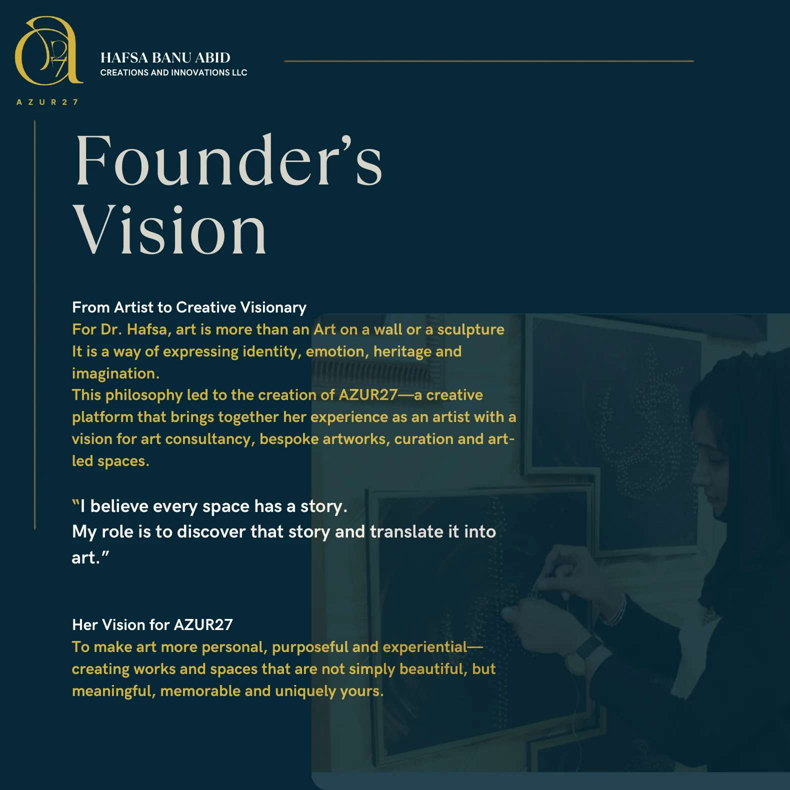 Founder’s Vision